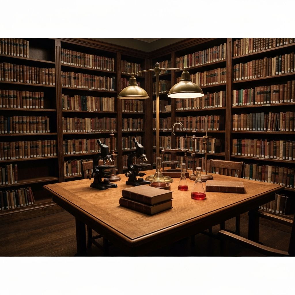 Academic library representing institutional knowledge